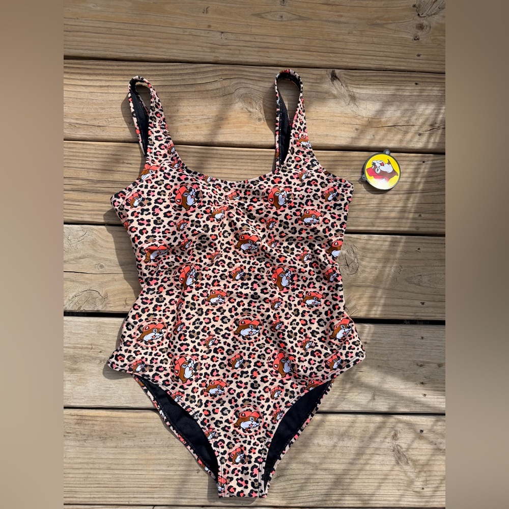Bucees Leopard Print womens Swimwear